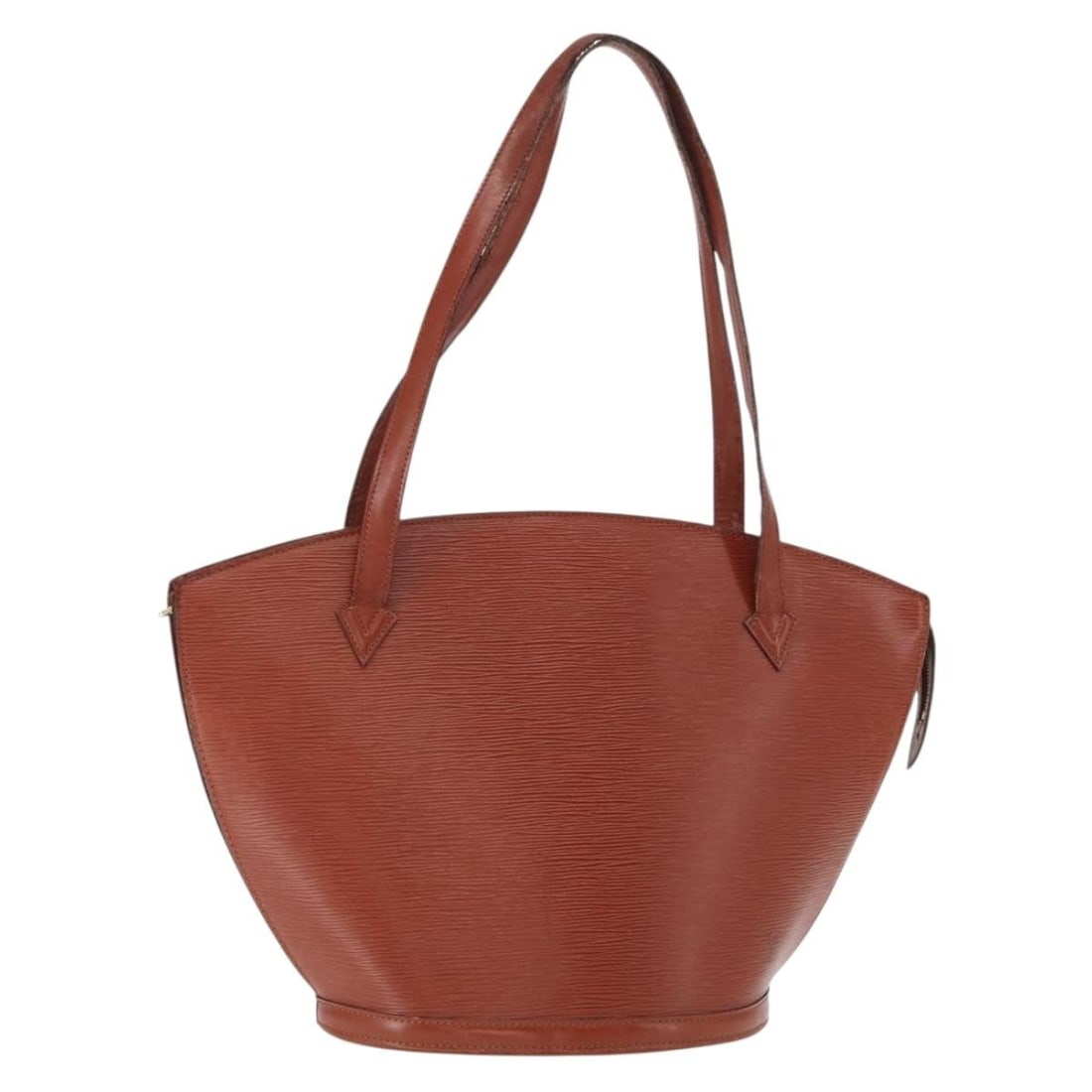 Louis Vuitton Epi Leather Saint Jacques Brown Shoulder Bag M52263: Louis Vuitton Epi Leather Saint Jacques Brown Shoulder Bag M52263 This Louis Vuitton Epi Saint Jacques Shopping Shoulder Bag in brown features the signature Epi leather exterior and is designed for sh