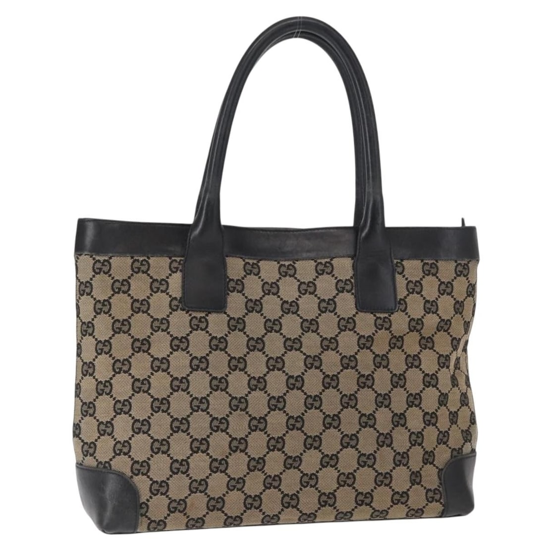 GUCCI Navy GG Canvas Tote Bag 002 1119 1705 Auth: GUCCI Navy GG Canvas Tote Bag 002 1119 1705 Auth This authentic GUCCI GG Canvas Tote Bag in Navy is a stylish and practical accessory. Crafted in Italy, it features the iconic GG Canvas exterior, comb