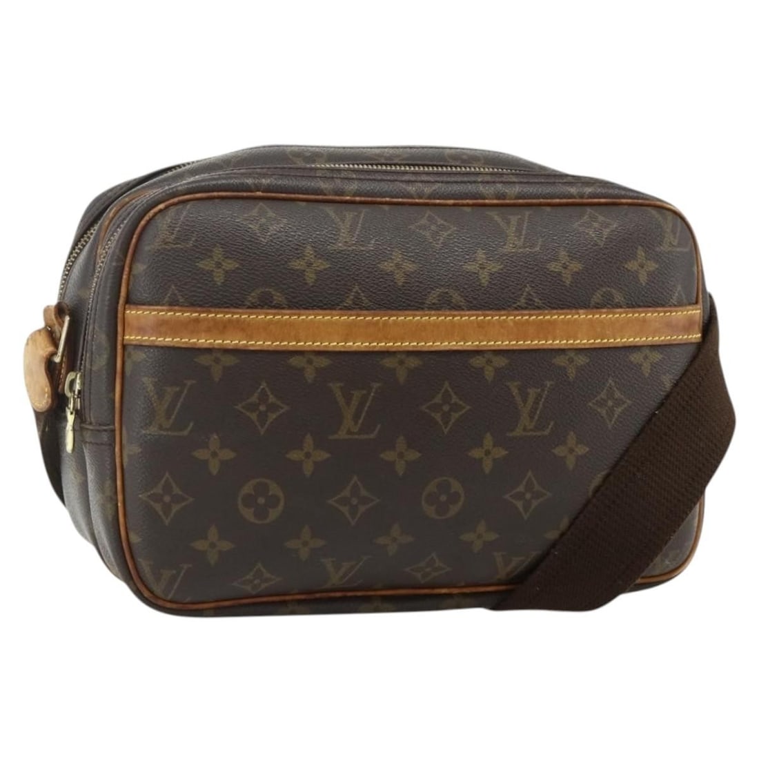 Louis Vuitton Monogram Canvas Reporter PM Shoulder Bag M45254: Louis Vuitton Monogram Canvas Reporter PM Shoulder Bag M45254 This Louis Vuitton Monogram Reporter PM shoulder bag is crafted from signature monogram canvas and was made in France. Designed for women,