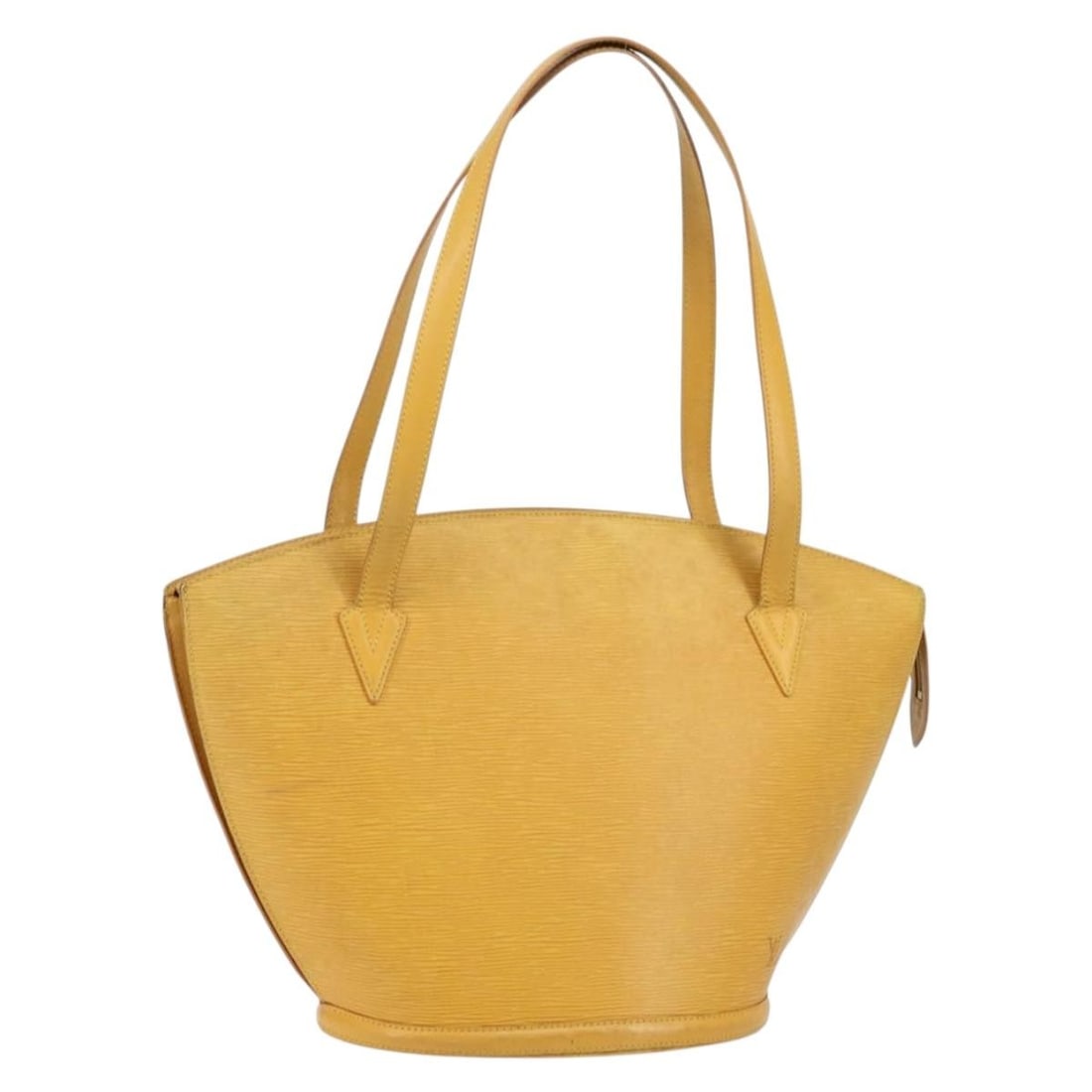 Louis Vuitton Epi Saint Jacques Yellow Shoulder Bag M52269 Auth: Louis Vuitton Epi Saint Jacques Yellow Shoulder Bag M52269 Auth The LOUIS VUITTON Epi Saint Jacques Shopping Shoulder Bag is a stylish and functional accessory crafted from durable Epi leather, featur