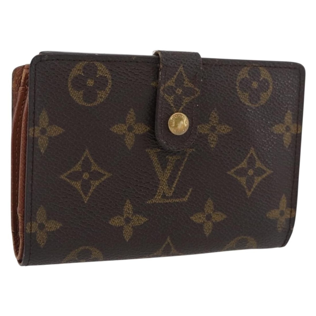 Louis Vuitton Monogram Canvas Viennois Wallet M61663 for Women: Louis Vuitton Monogram Canvas Viennois Wallet M61663 for Women This Louis Vuitton Monogram Porte Monnaie Billets Viennois Wallet features the iconic Monogram canvas and is designed for women. The wall
