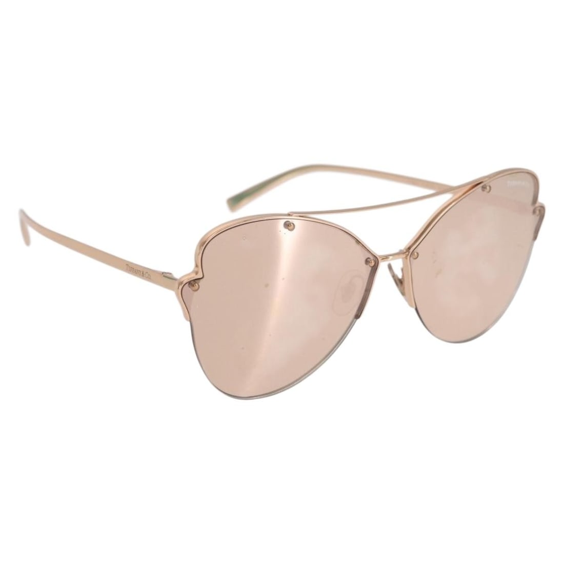 Tiffany Co BA10318 Metal Gold Tone Women's Sunglasses with Case: Tiffany Co BA10318 Metal Gold Tone Women's Sunglasses with Case These Tiffany & Co. sunglasses feature a gold tone metal frame and are designed for women. Made in Italy, they offer a stylish and sophi