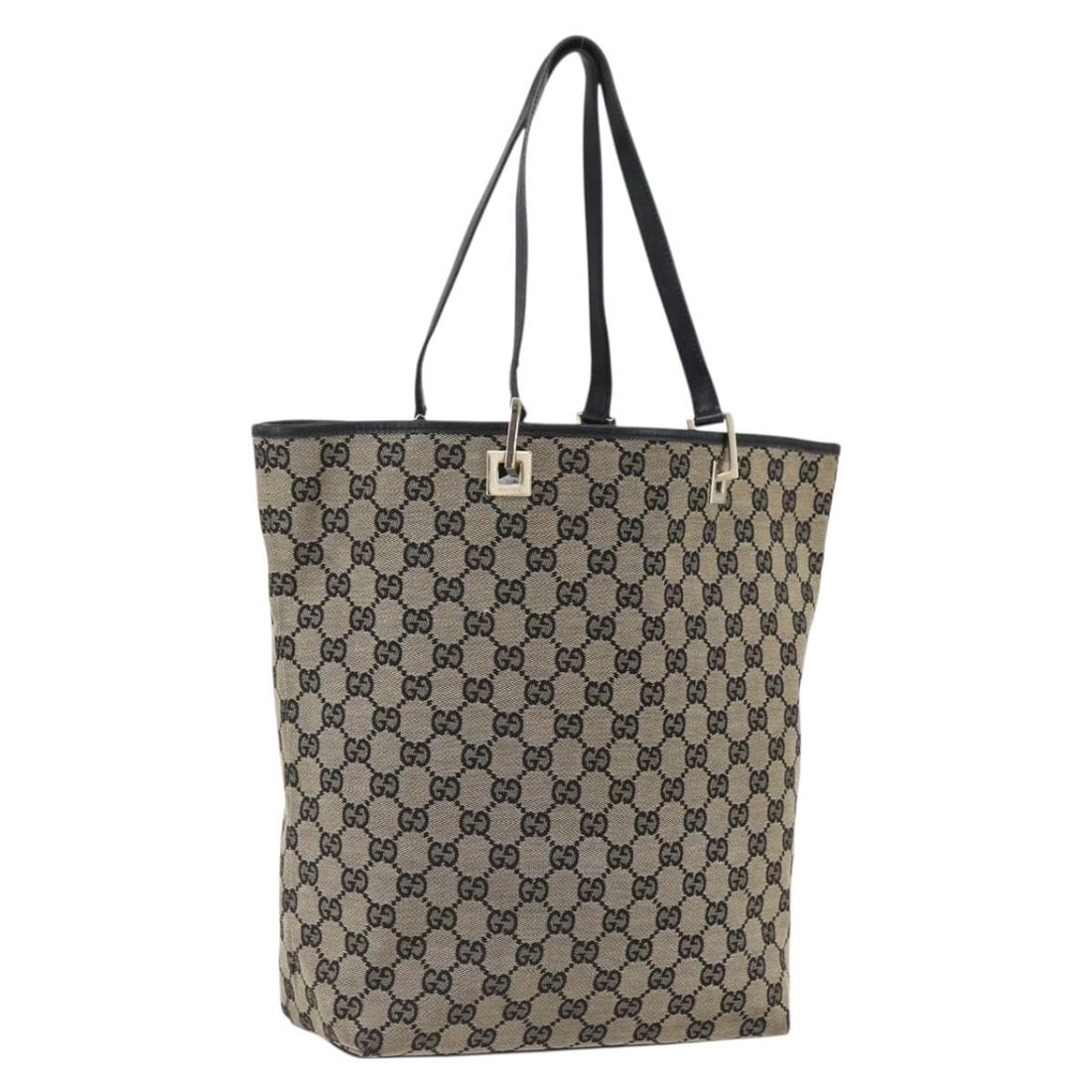 Gucci Beige Gold GG Canvas Tote Italy 002 1098: Gucci Beige Gold GG Canvas Tote Italy 002 1098 This GUCCI GG Canvas Tote Bag features a beige and gold color scheme and is crafted from signature GG canvas. Designed for women, it offers a spacious in