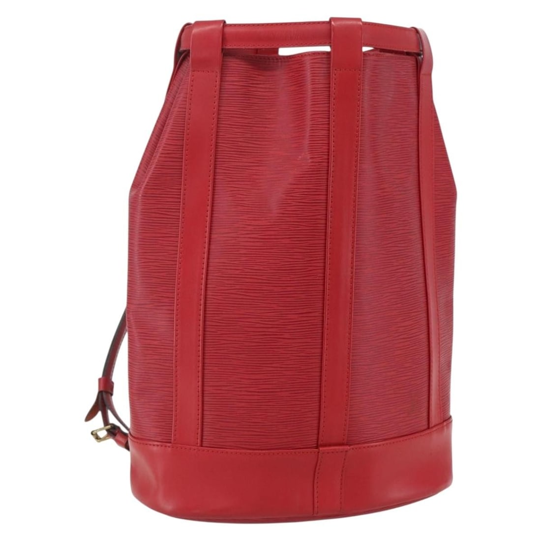 LOUIS VUITTON Epi Randonnee PM Red Shoulder Bag M52357 Auth: LOUIS VUITTON Epi Randonnee PM Red Shoulder Bag M52357 Auth This Louis Vuitton Epi Randonnee PM Shoulder Bag in vibrant red is a stylish accessory crafted from durable Epi leather. With its practical 