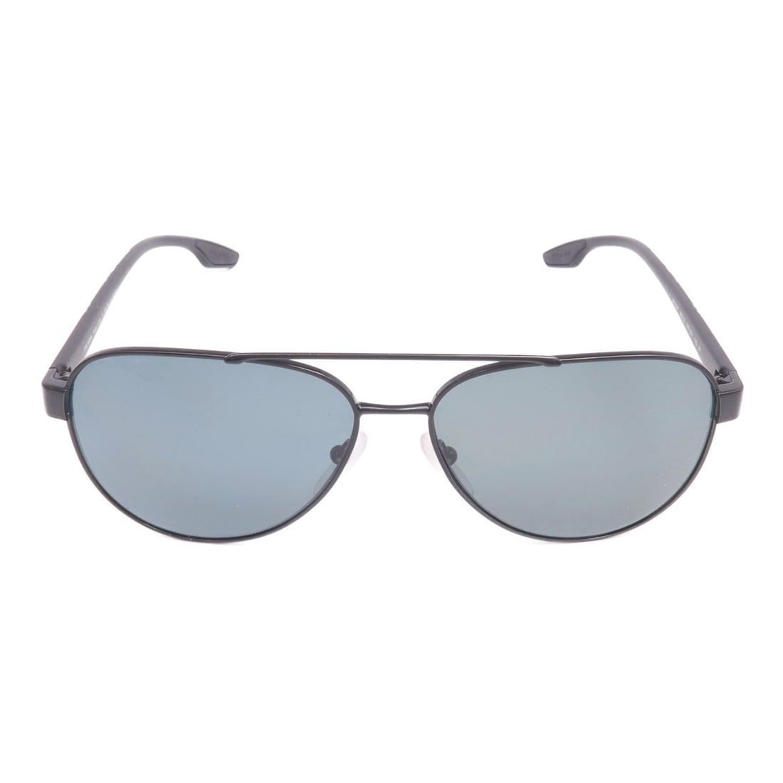 Black PVC Sunglasses by PRADA Italy: Black PVC Sunglasses by PRADA Italy These PRADA sunglasses feature a sleek black frame and are crafted from high-quality materials. Designed in Italy, they offer a stylish and versatile accessory for 