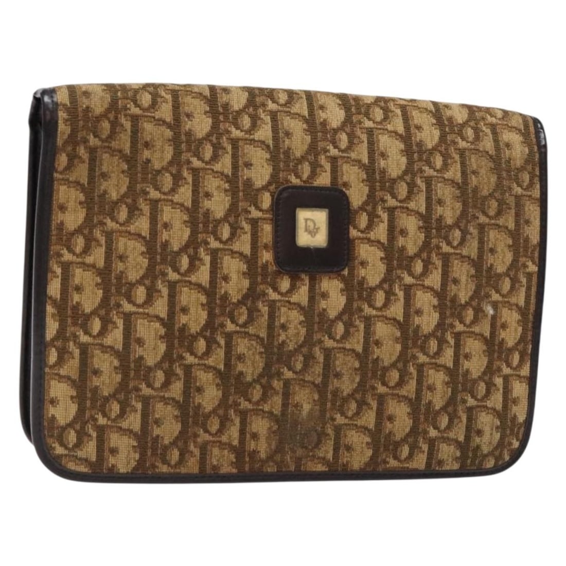 Christian Dior Trotter Canvas Shoulder Bag Brown Gold Auth: Christian Dior Trotter Canvas Shoulder Bag Brown Gold Auth This Christian Dior Trotter Canvas Shoulder Bag combines elegance with functionality. Crafted from durable Trotter Canvas in a sophisticated 