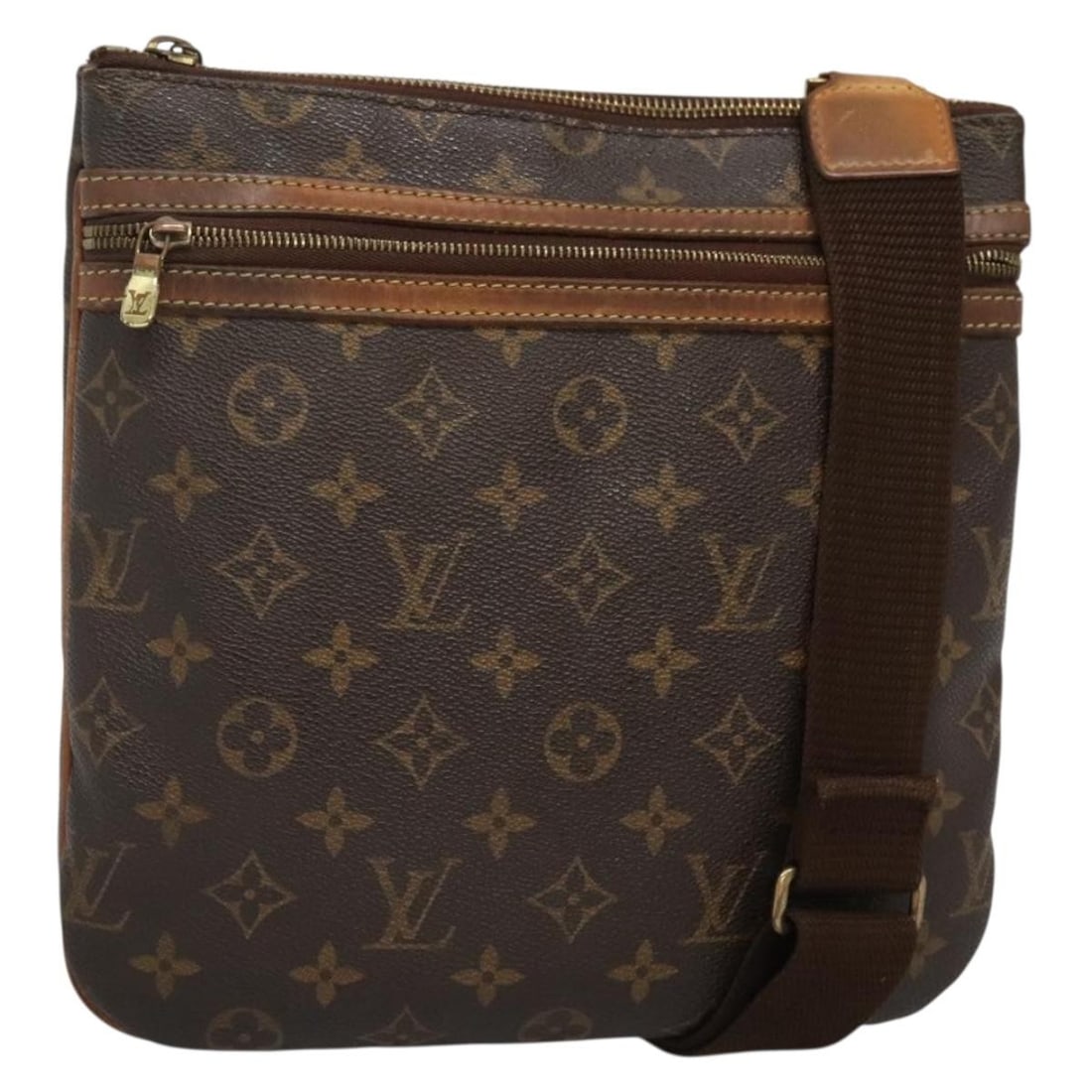 LOUIS VUITTON Monogram Pochette Bosphore Shoulder Bag M40044 Auth: LOUIS VUITTON Monogram Pochette Bosphore Shoulder Bag M40044 Auth Discover the LOUIS VUITTON Monogram Pochette Bosphore Shoulder Bag, a timeless accessory crafted in France. This stylish shoulder bag 