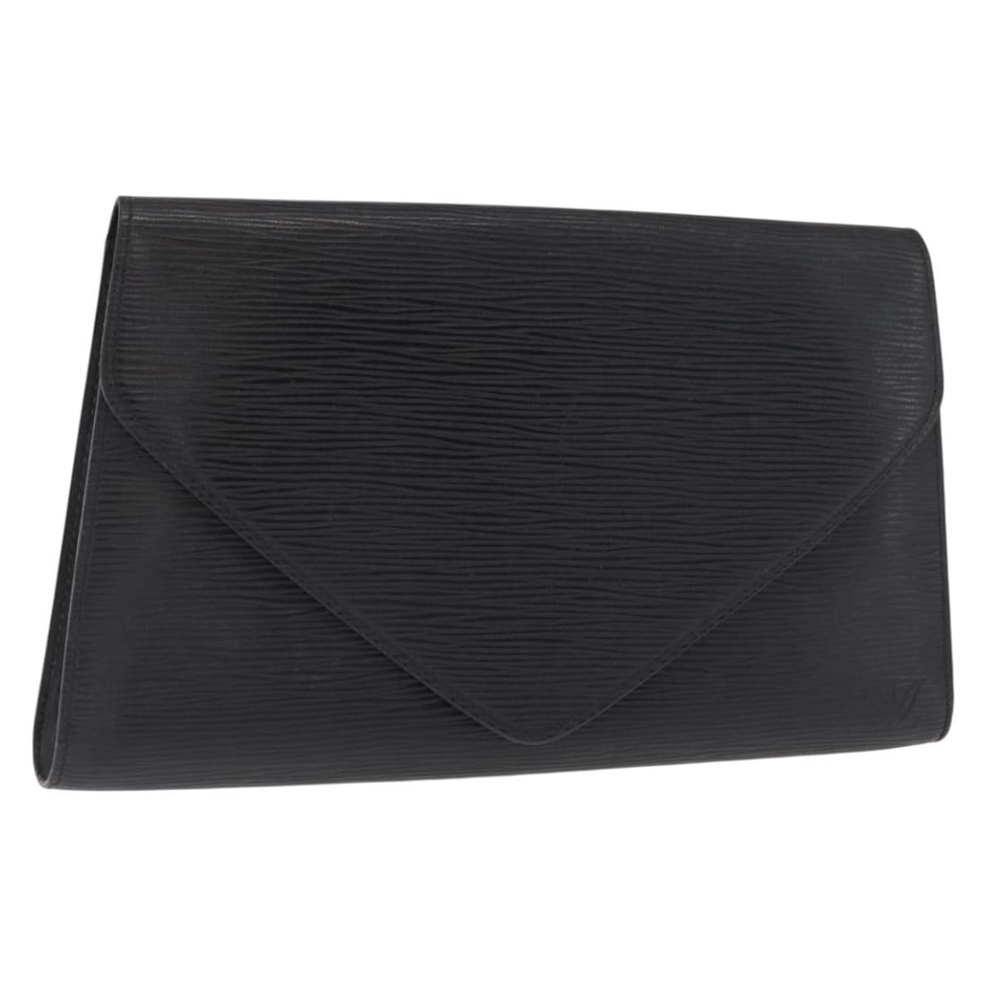Louis Vuitton Black Epi Leather Art Deco Women's Clutch M52632: Louis Vuitton Black Epi Leather Art Deco Women's Clutch M52632 This is a Louis Vuitton Epi Art Deco clutch bag in black, crafted from Epi leather. Designed for women, the clutch features a sleek Art D