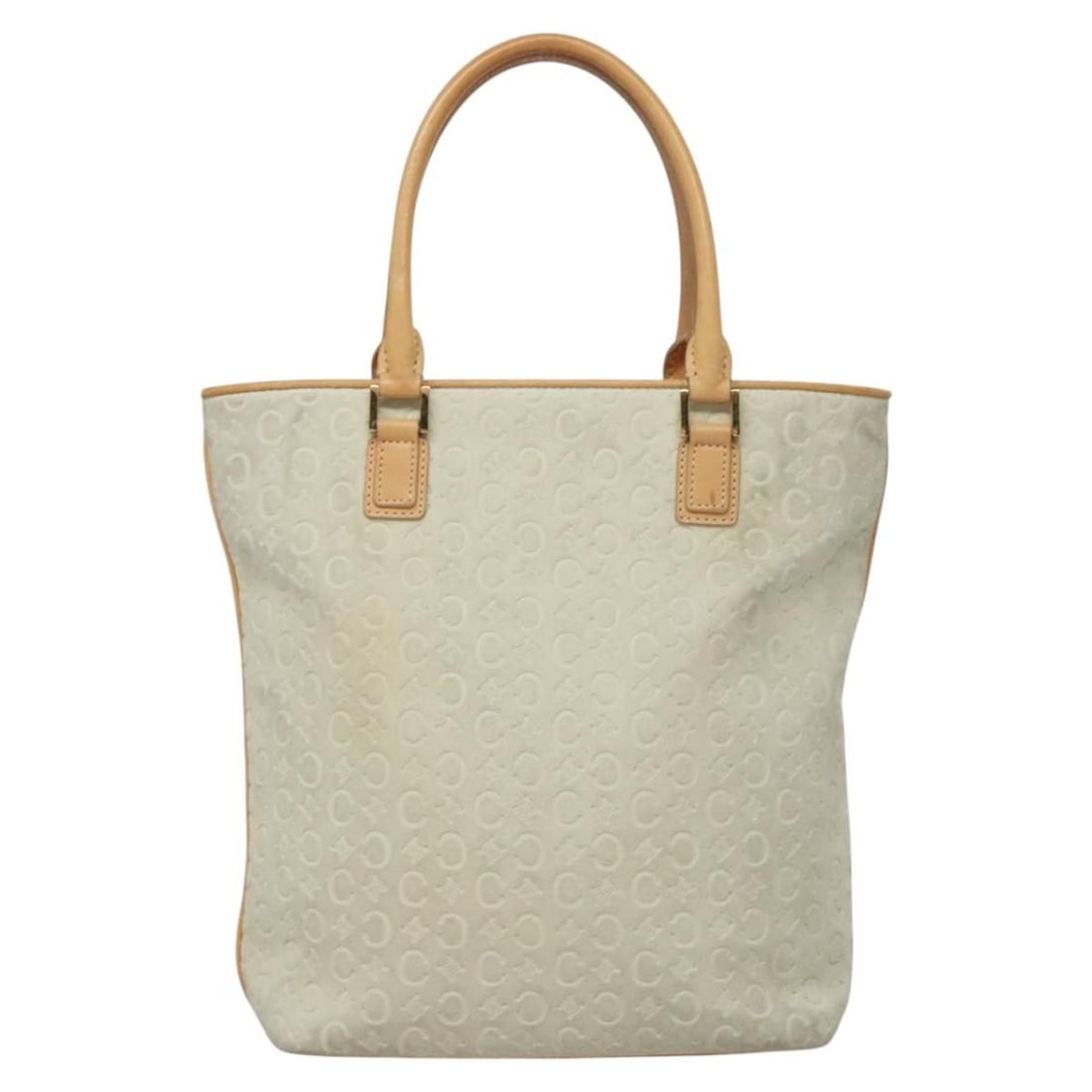 Celine Macadam White Suede Tote Vintage Italian Handbag: Celine Macadam White Suede Tote Vintage Italian Handbag This Celine Vintage Macadam Tote bag features the signature Macadam pattern in white suede. Designed for women, it offers a spacious interior an