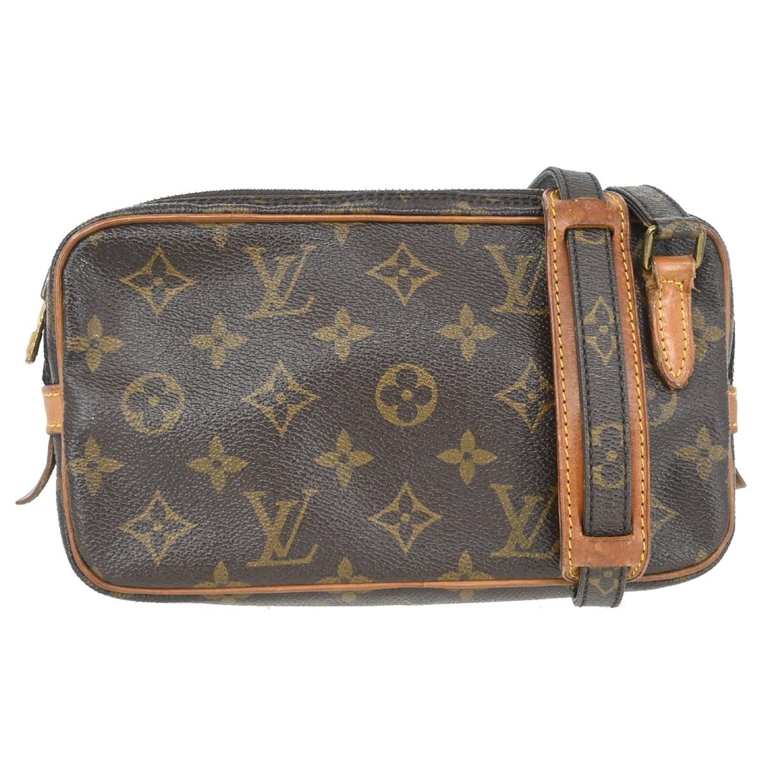 Louis Vuitton Monogram Mini Crossbody Bag Marly Bandouliere: Louis Vuitton Monogram Mini Crossbody Bag Marly Bandouliere This Louis Vuitton Marly Bandouliere shoulder bag features the iconic Monogram pattern and a compact mini size, making it a stylish and prac