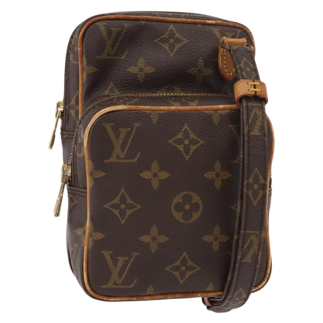 LOUIS VUITTON Monogram Mini Amazon Shoulder Bag M45238 Auth: LOUIS VUITTON Monogram Mini Amazon Shoulder Bag M45238 Auth Introducing the LOUIS VUITTON Monogram Mini Amazon Shoulder Bag, a stylish accessory that embodies luxury and practicality. Crafted in Franc