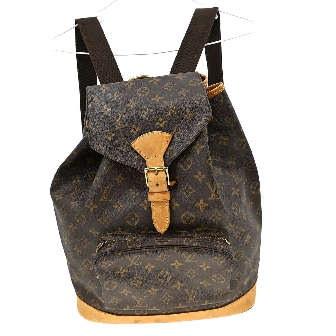 Louis Vuitton Montsouris GM Monogram Canvas Backpack: Louis Vuitton Montsouris GM Monogram Canvas Backpack This Louis Vuitton Montsouris GM backpack features the iconic monogram canvas with leather trim, offering a blend of timeless style and practicalit