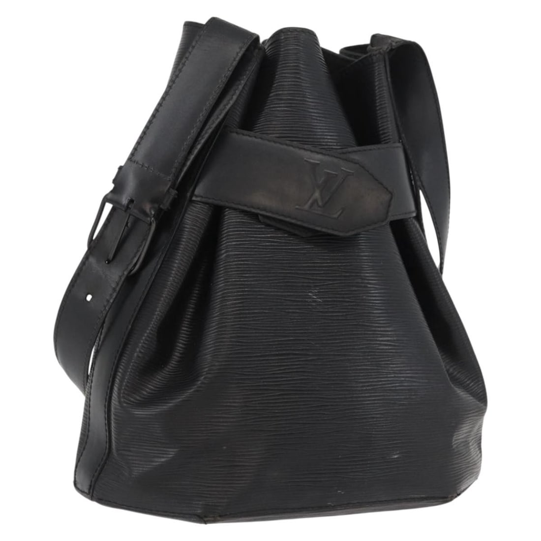 Louis Vuitton Black Epi Leather Sac Depaule PM Shoulder Bag M80157: Louis Vuitton Black Epi Leather Sac Depaule PM Shoulder Bag M80157 This is a Louis Vuitton Epi Sac Depaule PM shoulder bag in black, crafted from durable Epi leather. Designed for women, this classic 