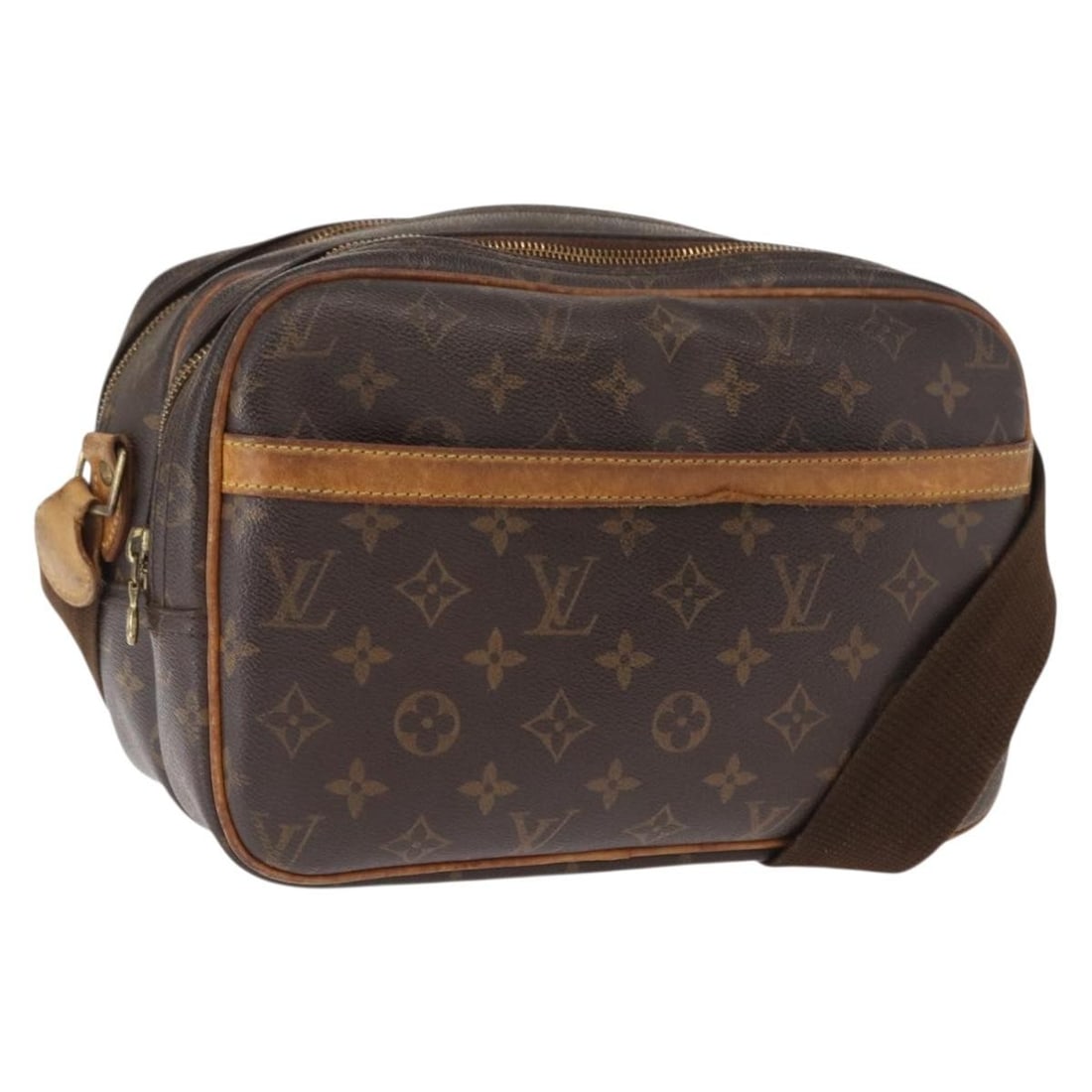 Louis Vuitton Monogram Canvas Reporter PM Shoulder Bag M45254 France: Louis Vuitton Monogram Canvas Reporter PM Shoulder Bag M45254 France This is a Louis Vuitton Monogram Reporter PM shoulder bag crafted from signature Monogram canvas. The bag features an adjustable sh