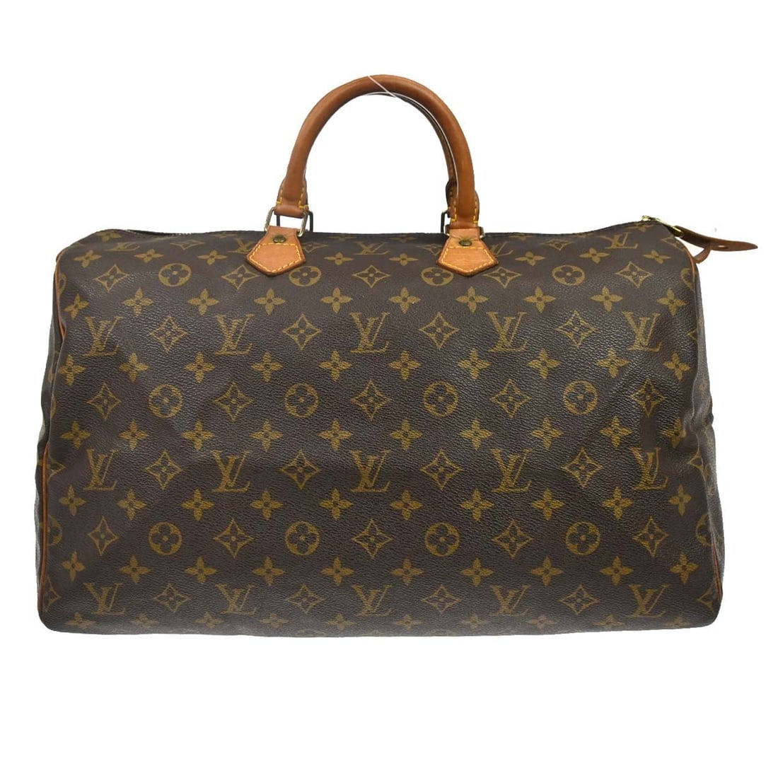 Louis Vuitton Speedy Brown Canvas Handbag 40cm x 26cm x 19cm: Louis Vuitton Speedy Brown Canvas Handbag 40cm x 26cm x 19cm This Louis Vuitton Speedy handbag features the iconic Monogram canvas in brown. Designed for women, it is crafted from canvas and includes 