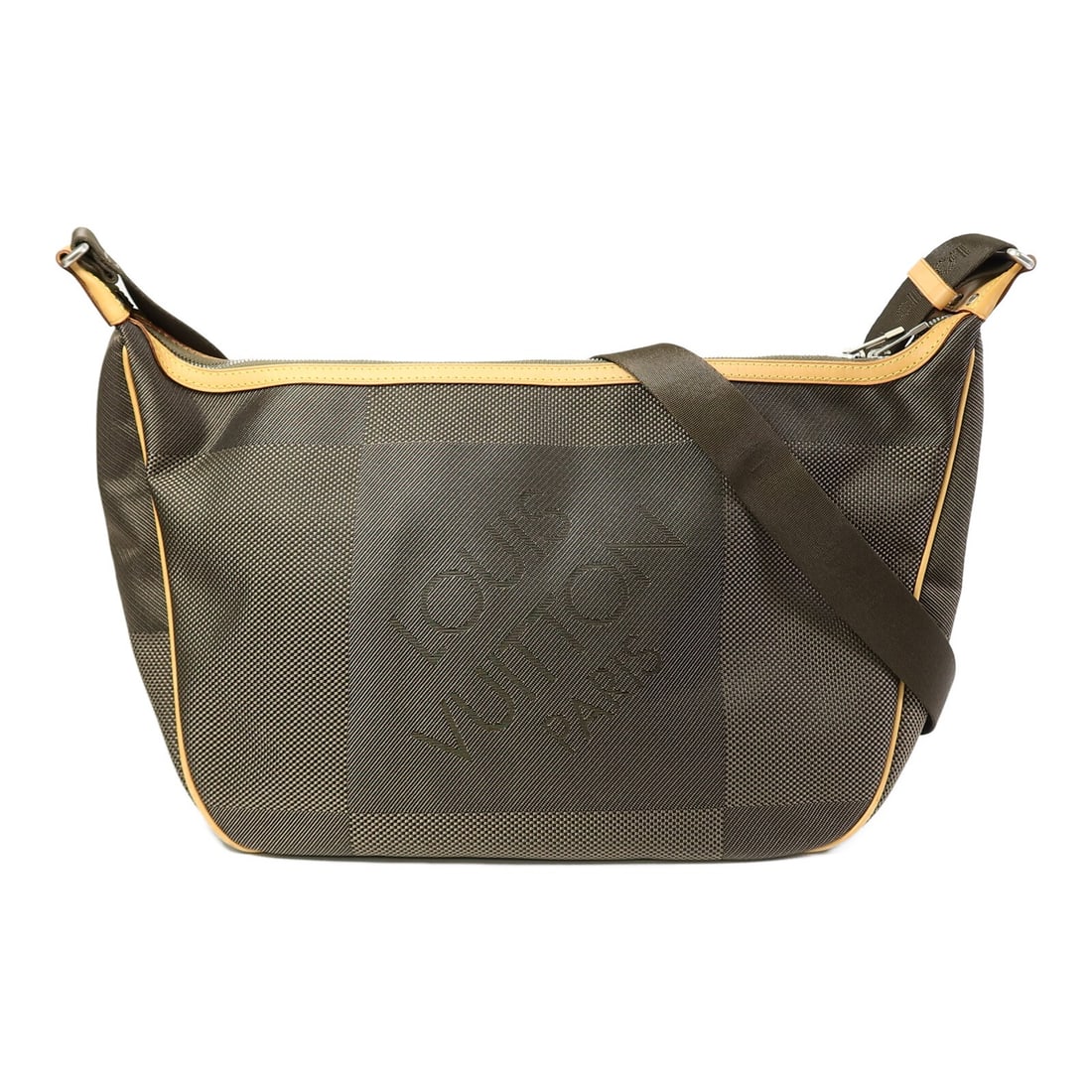 Louis Vuitton Damier Geant Brown Mens Shoulder Bag LV SHW Explorateur: Louis Vuitton Damier Geant Brown Mens Shoulder Bag LV SHW Explorateur This Louis Vuitton Explorateur Shoulder Bag features the Damier Geant pattern in brown and is crafted from durable materials. Desi