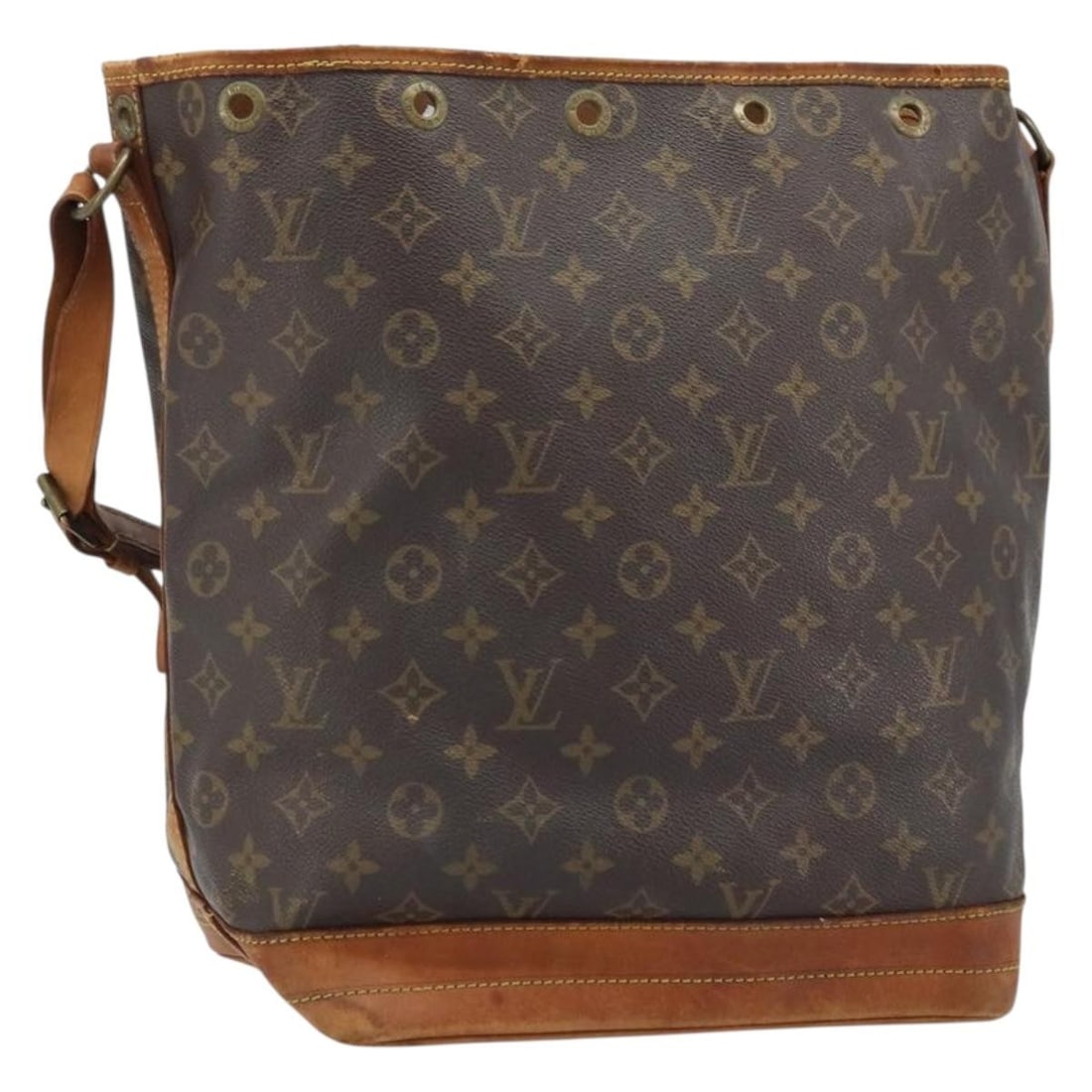 Louis Vuitton Noe Monogram Canvas Shoulder Bag M42224 France: Louis Vuitton Noe Monogram Canvas Shoulder Bag M42224 France This Louis Vuitton Noe Shoulder Bag in Monogram Canvas is a classic piece crafted in France. The bag features the iconic monogram canvas ex