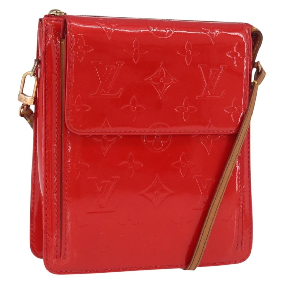 Louis Vuitton Monogram Vernis Red Patent Leather Motto Pouch M91137: Louis Vuitton Monogram Vernis Red Patent Leather Motto Pouch M91137 This Louis Vuitton Monogram Vernis Motto Accessory Pouch is crafted from red patent leather and features a compact, stylish silhouet