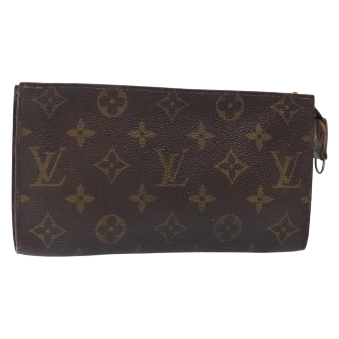 LOUIS VUITTON Monogram Bucket GM Accessory Pouch USA Auth 133077: LOUIS VUITTON Monogram Bucket GM Accessory Pouch USA Auth 133077 This LOUIS VUITTON Monogram Bucket GM Accessory Pouch is a stylish and functional item crafted from durable Monogram Canvas. The exteri
