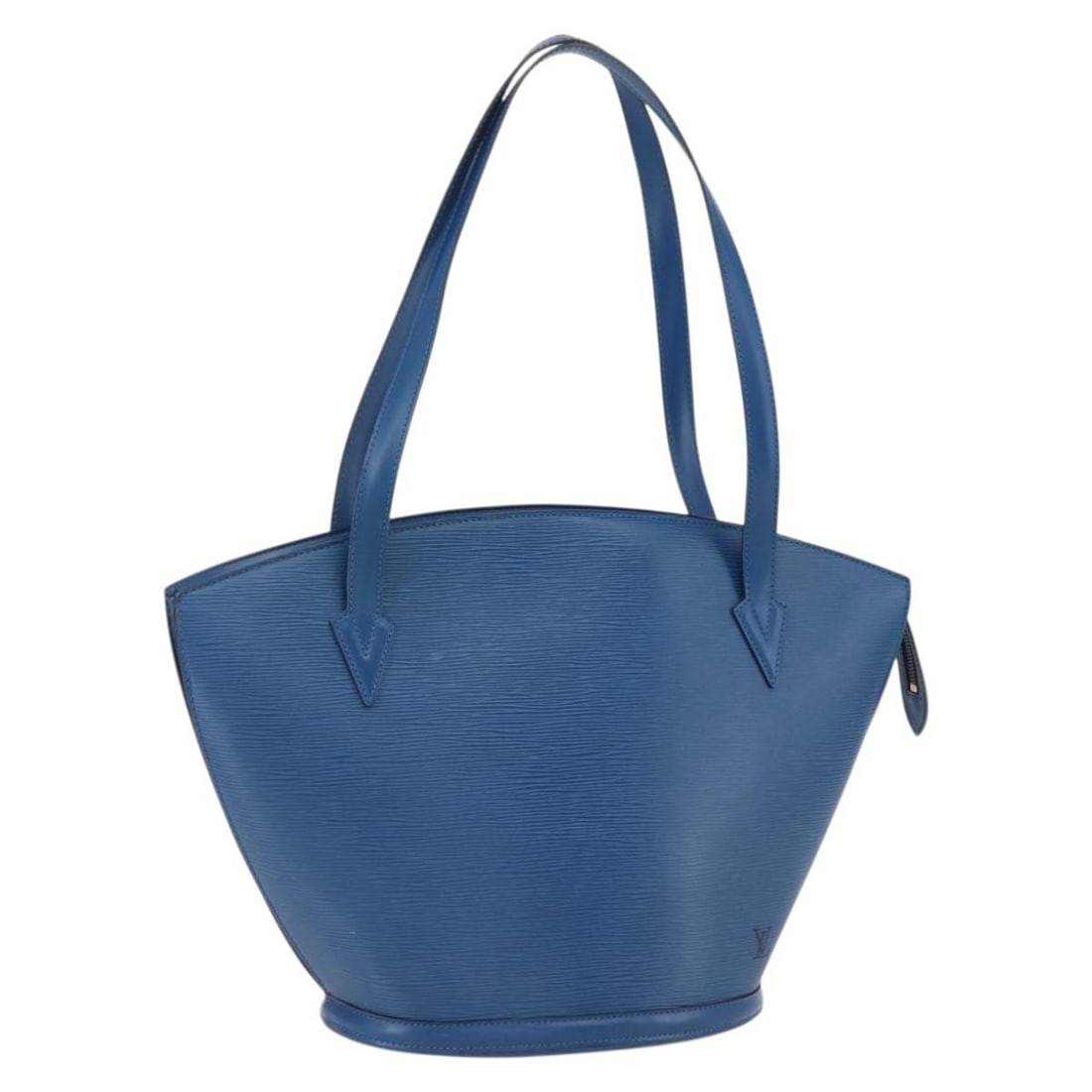 Louis Vuitton Saint Jacques Blue Epi Leather Shoulder Bag M52275 Authenticated: Louis Vuitton Saint Jacques Blue Epi Leather Shoulder Bag M52275 Authenticated This is a Louis Vuitton Epi Saint Jacques Shopping Shoulder Bag in blue, crafted from durable Epi leather. Designed for w