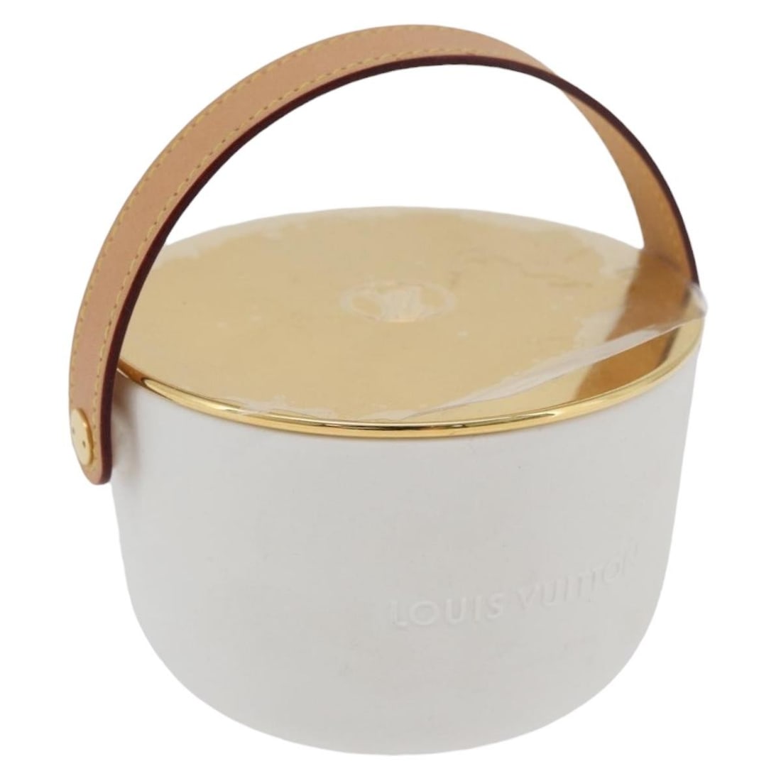 Louis Vuitton White Glass Incense Candle Pot France Auth: Louis Vuitton White Glass Incense Candle Pot France Auth This Louis Vuitton L'Air du Jardin aroma candle features a sleek white glass pottery design. Crafted in France, this item is intended for use a