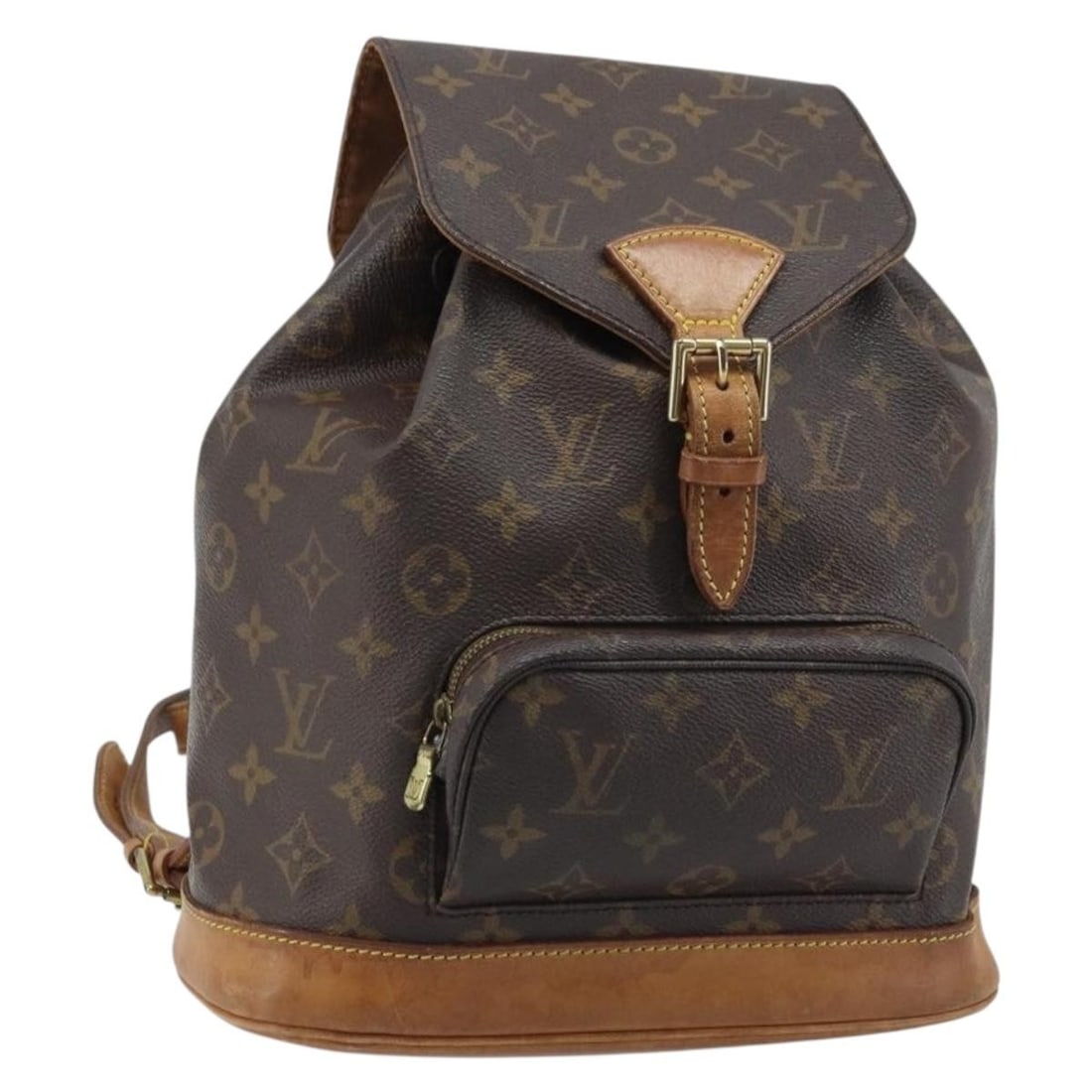 Louis Vuitton Montsouris MM Monogram Canvas Women's Backpack M51136 France: Louis Vuitton Montsouris MM Monogram Canvas Women's Backpack M51136 France This Louis Vuitton Monogram Montsouris MM backpack features the iconic monogram canvas exterior and is designed for women. Th