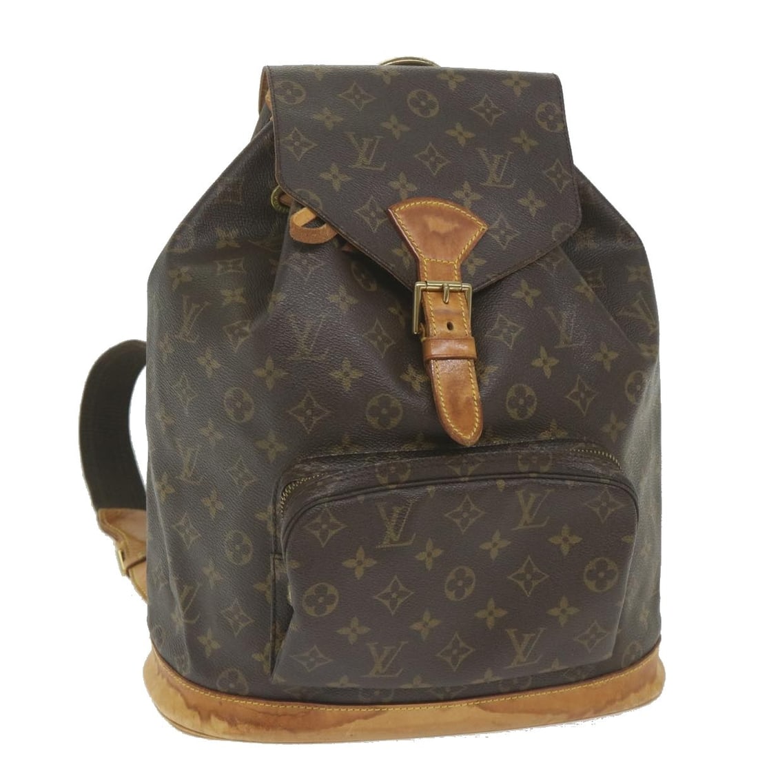 Louis Vuitton Montsouris GM Monogram Canvas Backpack M51135: Louis Vuitton Montsouris GM Monogram Canvas Backpack M51135 This Louis Vuitton Montsouris GM Backpack features the iconic Monogram Canvas exterior and is designed for women. The bag is crafted in Fran
