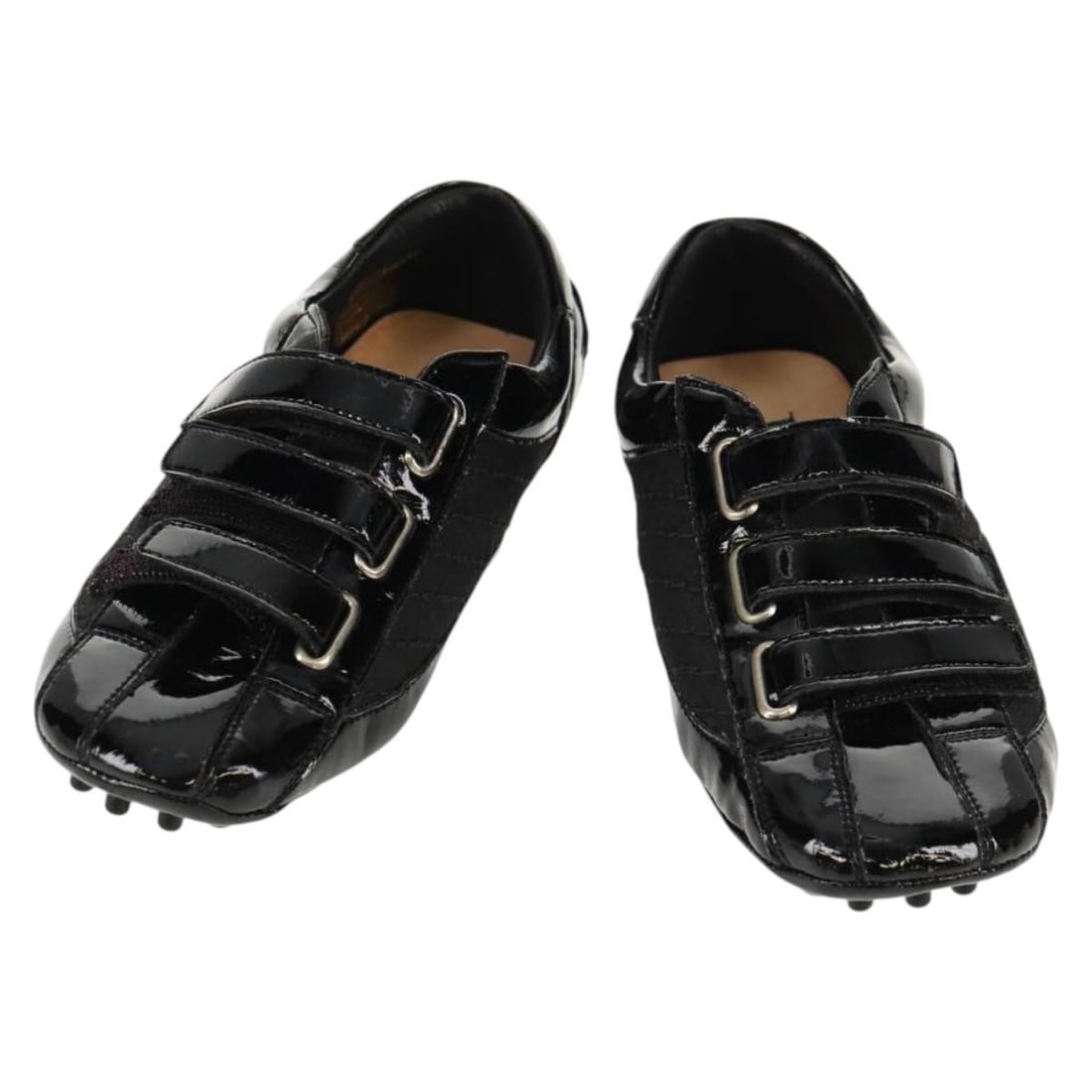 Christian Dior Black Trotter Canvas Baby Shoes Auth 148885V: Christian Dior Black Trotter Canvas Baby Shoes Auth 148885V These authentic Christian Dior baby shoes are crafted from durable Trotter Canvas in a sleek black color. Made in Italy, they combine style 