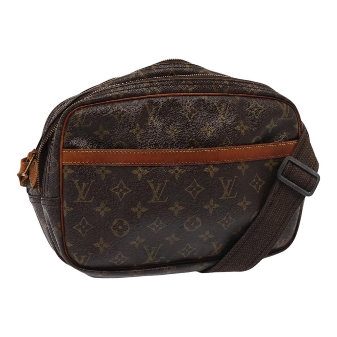 Louis Vuitton Reporter PM Monogram Canvas Shoulder Bag M45254: Louis Vuitton Reporter PM Monogram Canvas Shoulder Bag M45254 This is a Louis Vuitton Monogram Reporter PM shoulder bag crafted from monogram canvas. Designed for women, the bag features an adjustable