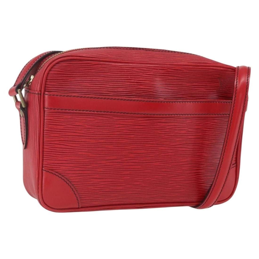 Red Epi Leather Trocadero 23 Shoulder Bag by Louis Vuitton M52307: Red Epi Leather Trocadero 23 Shoulder Bag by Louis Vuitton M52307 This Louis Vuitton Epi Trocadero 23 shoulder bag features durable red Epi leather with a sleek silhouette. Made in France, the bag off