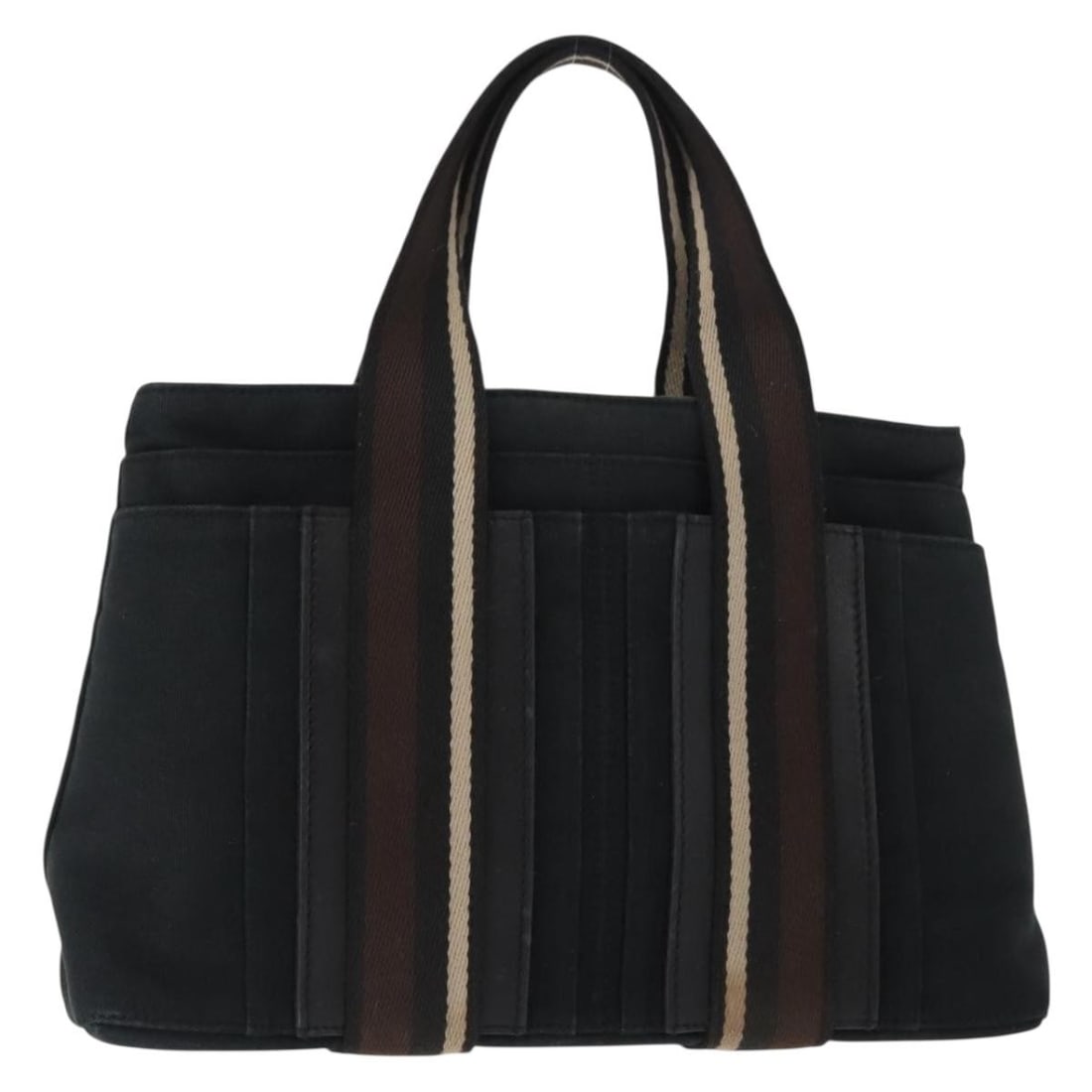 HERMES Toroca PM Black Canvas Hand Bag Auth France: HERMES Toroca PM Black Canvas Hand Bag Auth France Introducing the HERMES Toroca Horizontal PM Hand Bag, a luxurious accessory crafted from durable black canvas. This elegant hand bag features a spaci