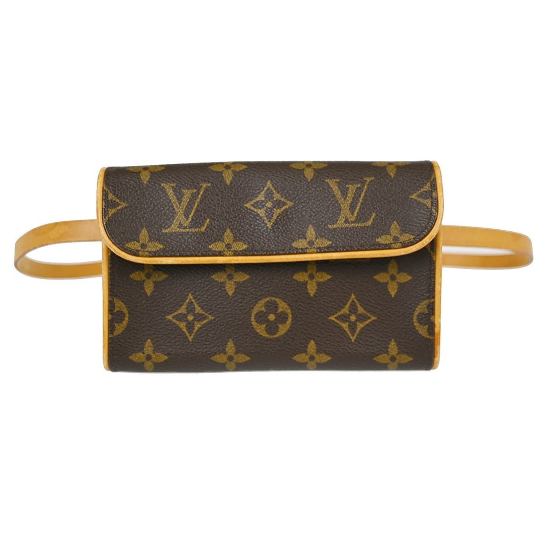 Louis Vuitton Monogram Canvas Florentine Waist Bag: Louis Vuitton Monogram Canvas Florentine Waist Bag This Louis Vuitton Florentine Waist Bag is crafted from the brand's signature monogram canvas in brown. Designed for women, it features a compact sil