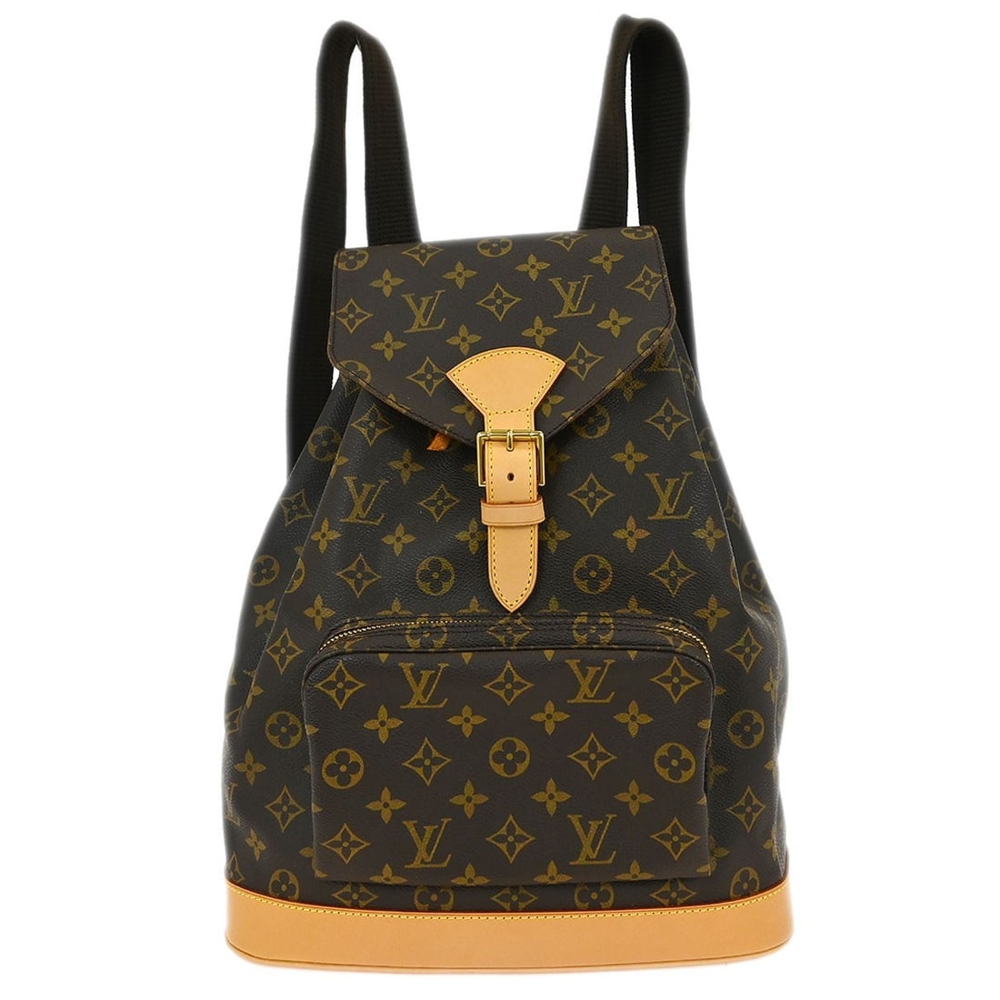 Louis Vuitton Montsouris GM Monogram Canvas Backpack: Louis Vuitton Montsouris GM Monogram Canvas Backpack This Louis Vuitton Montsouris GM Backpack features the iconic Monogram canvas with leather accents and a classic drawstring flap closure. Designed 