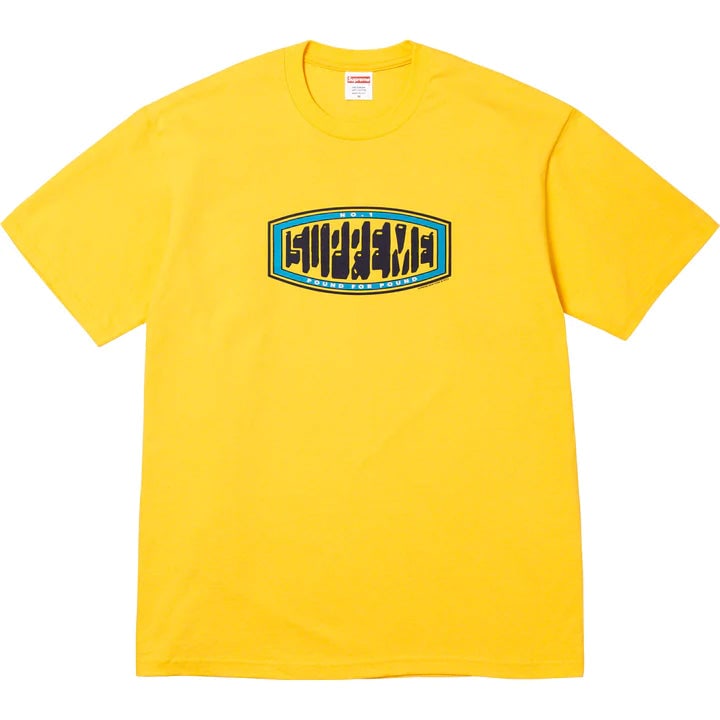 Yellow Supreme Pound Graphic T-Shirt XXL (1 of 1)