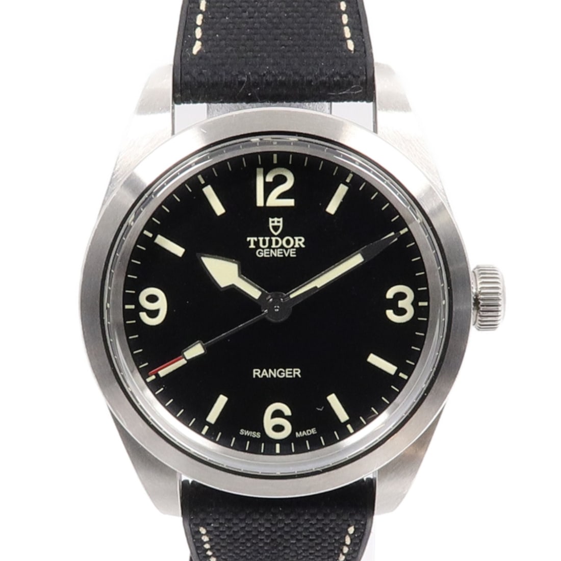 TUDOR Ranger Black Dial Automatic Stainless Steel Mens Wristwatch 79950 (1 of 13)