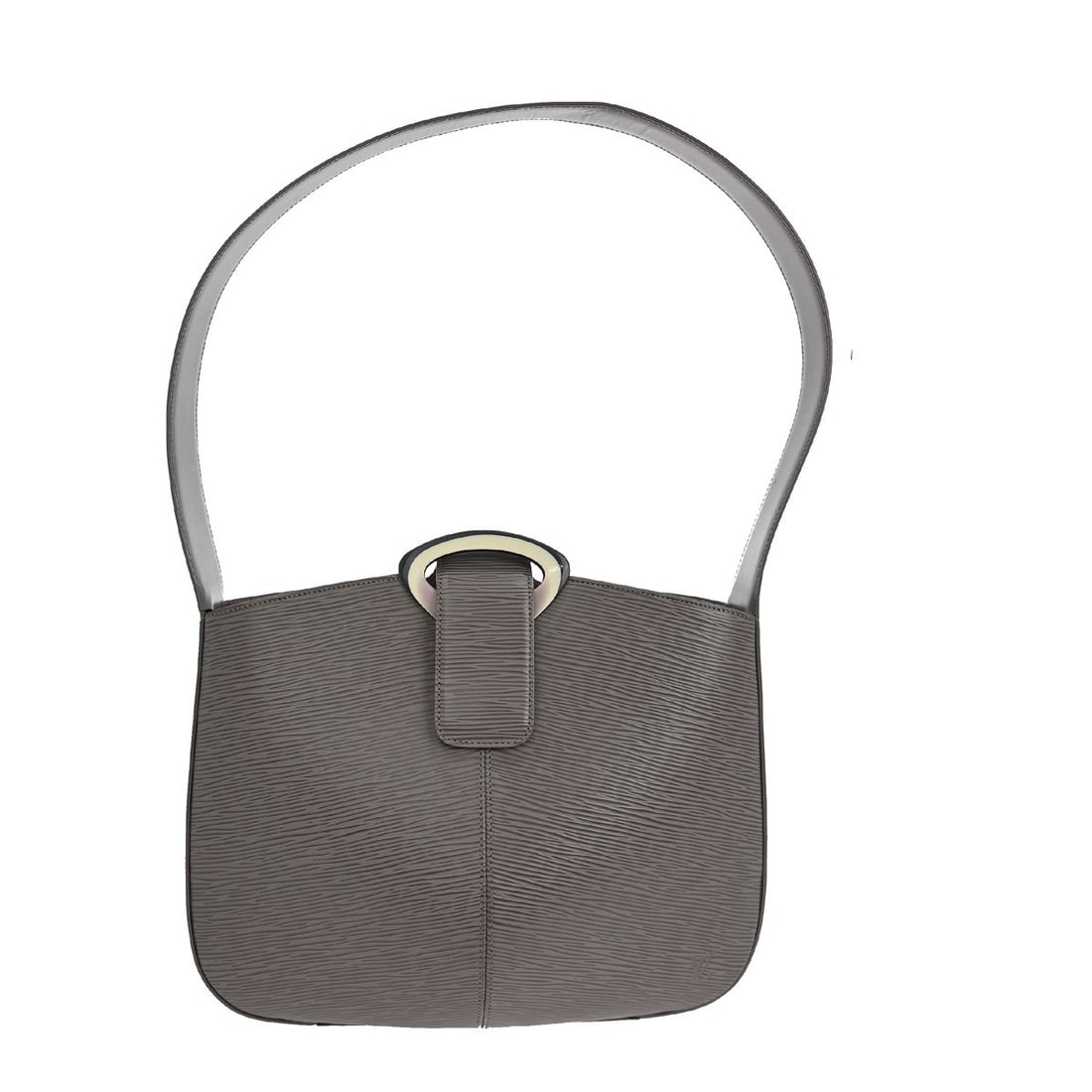 Louis Vuitton Revli Epi Lilac Medium Shoulder Bag: Louis Vuitton Revli Epi Lilac Medium Shoulder Bag This vintage Louis Vuitton REVLI Epi shoulder bag features a lilac Epi leather exterior and a medium-sized silhouette. The bag is designed with a top 