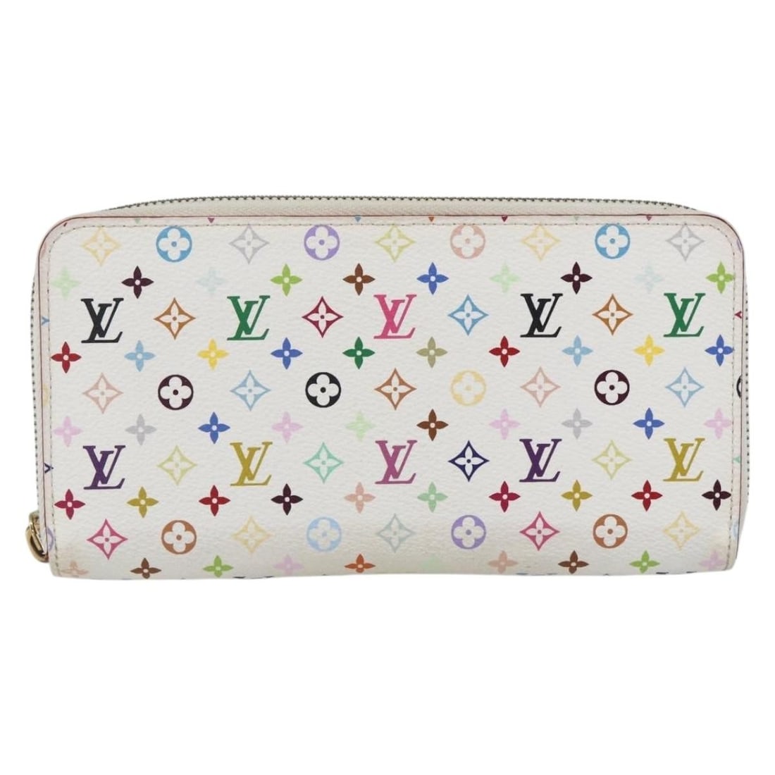 Zippy Wallet NM Louis Vuitton Multicolor Canvas 19.5cm by 10.5cm: Zippy Wallet NM Louis Vuitton Multicolor Canvas 19.5cm by 10.5cm Louis Vuitton Zippy Wallet NM crafted in multicolor monogram canvas designed for women. This wallet features multiple compartments for 