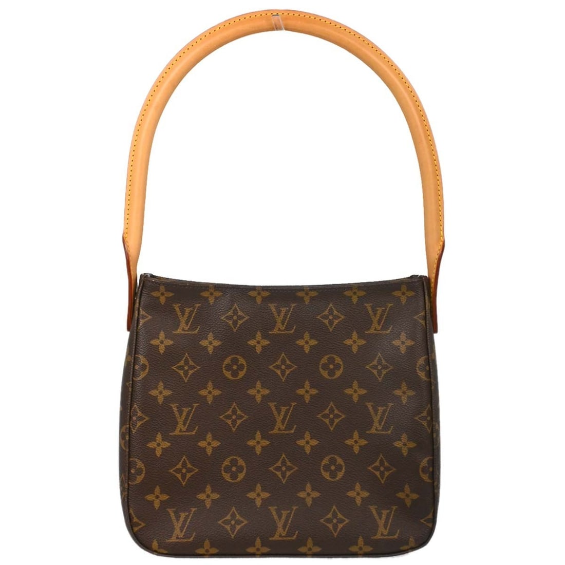 Louis Vuitton Looping MM Monogram Canvas Shoulder Bag: Louis Vuitton Looping MM Monogram Canvas Shoulder Bag This Louis Vuitton Monogram Looping MM is a vintage medium-sized shoulder bag crafted from monogram canvas leather with a beige Alcantara lining. 