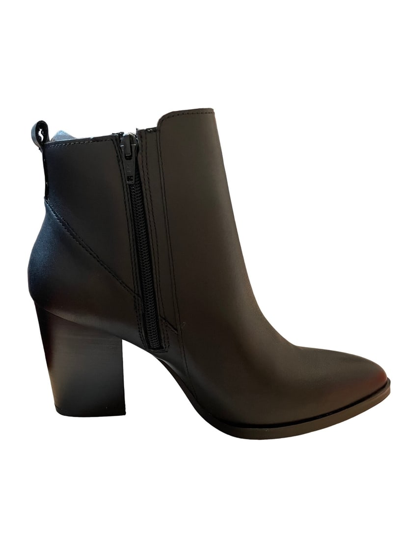 Aqua College Womens Remi Black Waterproof Leather Booties Size 8 (1 of 7)