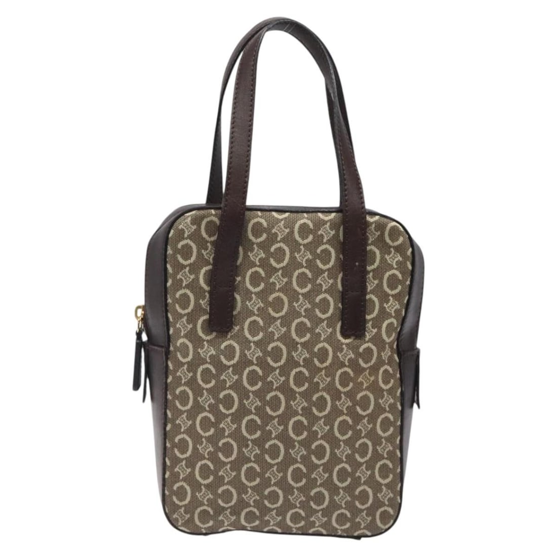 Celine C Macadam Gray Canvas Tote Handbag (1 of 18)