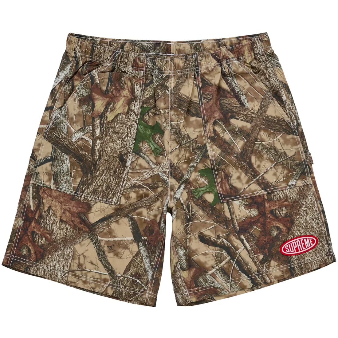 Supreme camo nylon painter shorts size Small: Supreme camo nylon painter shorts size Small The Supreme Nylon Painter Short in TrueTimber HTC Camo features a distinctive camouflage pattern. Made from cotton fabric, these shorts come in a white col
