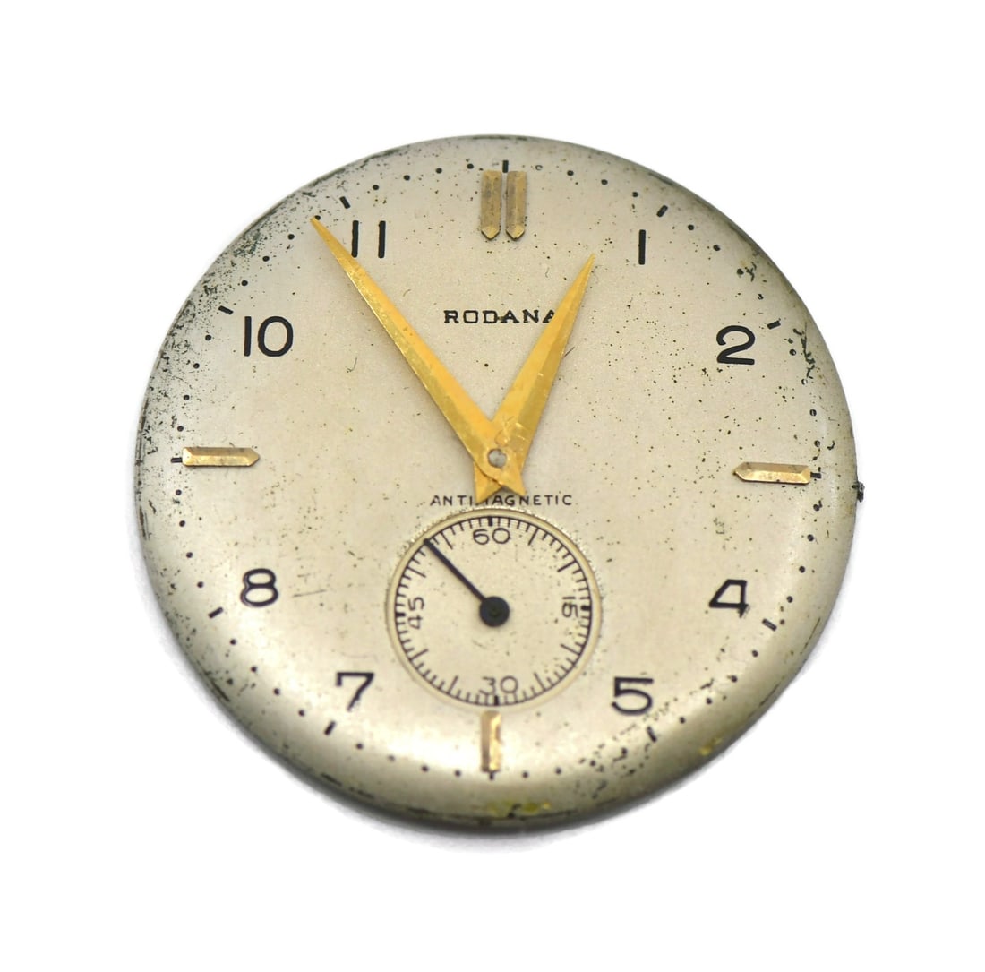 Rodana 15 Jewel Movement 30mm Authentic: Rodana 15 Jewel Movement 30mm Authentic This Rodana 15 Jewel Movement is a high-quality timepiece component designed for precision and reliability. With a size of 30mm, it is compatible with Rodana-br