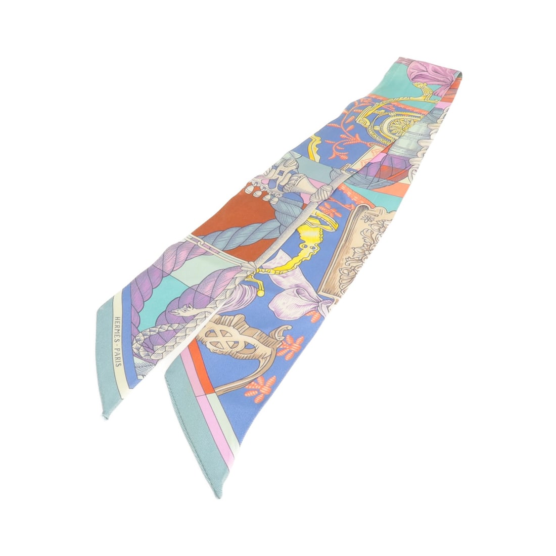 Hermes Twilly Silk Women Scarf Green Blue Multicolor: Hermes Twilly Silk Women Scarf Green Blue Multicolor This Hermes Twilly scarf features a vibrant green, blue, and multicolor design crafted from high-quality silk. Designed for women, this accessory o