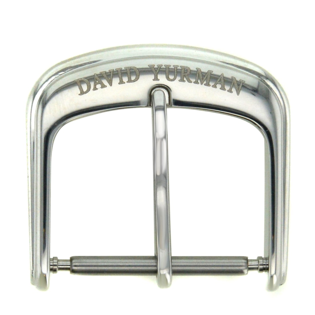 David Yurman DY1822 18mm Stainless Steel Watch Buckle: David Yurman DY1822 18mm Stainless Steel Watch Buckle This David Yurman watch buckle is designed for compatibility with David Yurman timepieces. Made from high-quality stainless steel, it features a s