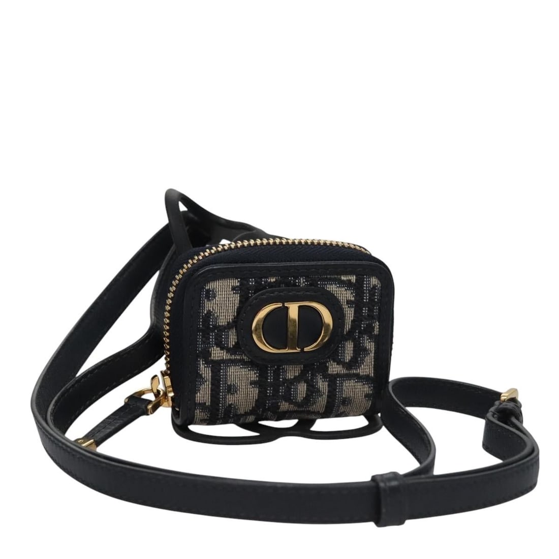 Christian Dior Trotter Navy Canvas French Wallet (1 of 18)