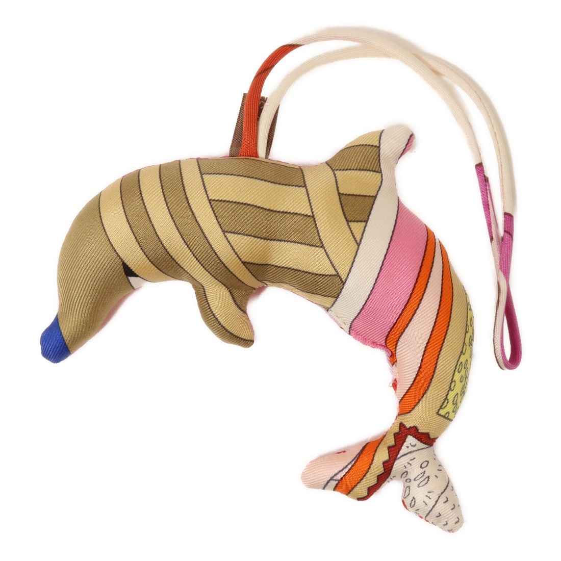 Hermes Dolphin Petit H Silk Charm Multicolor (1 of 7)