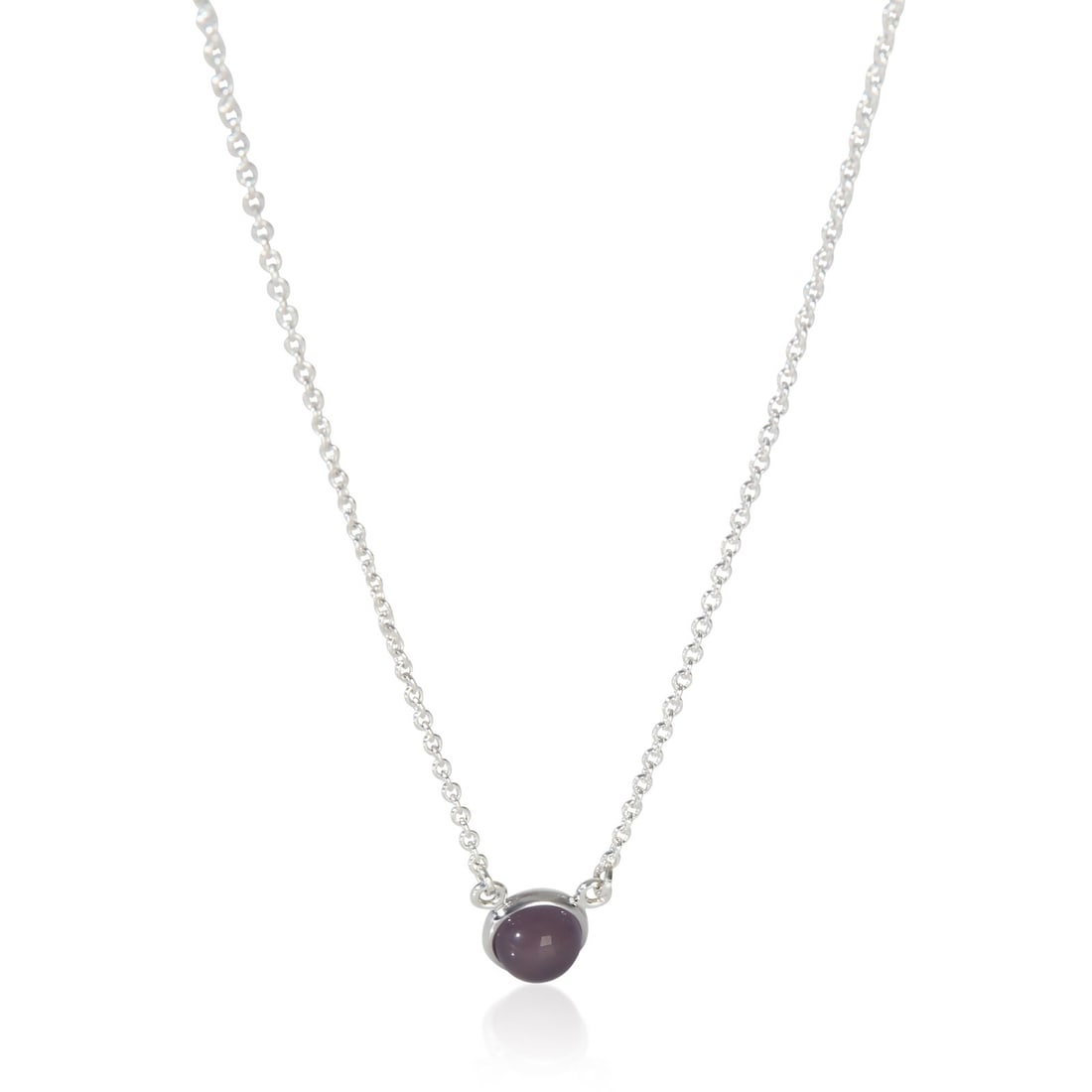 Elsa Peretti Color By The Yard chalcedony pendant Tiffany & Co.: Elsa Peretti Color By The Yard chalcedony pendant Tiffany & Co. This Tiffany & Co. Elsa Peretti Color By The Yard pendant features a chalcedony stone set in sterling silver. The pendant comes with the