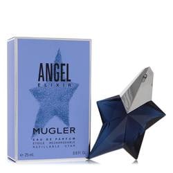 Angel Elixir Eau De Parfum Refillable Spray By Thierry Mugler: Angel Elixir Eau De Parfum Refillable Spray By Thierry Mugler Angel Elixir Perfume by Thierry Mugler Size: 0.8 oz Eau De Parfum Refillable Spray PLEASE NOTE: Framed, Large, or heavy items do not have 