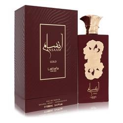 Lattafa Pride Ansaam Gold Eau De Parfum Spray (Unisex) By Lattafa: Lattafa Pride Ansaam Gold Eau De Parfum Spray (Unisex) By Lattafa Lattafa Pride Ansaam Gold Perfume by Lattafa Size: 3.4 oz Eau De Parfum Spray PLEASE NOTE: Framed, Large, or heavy items do not have s