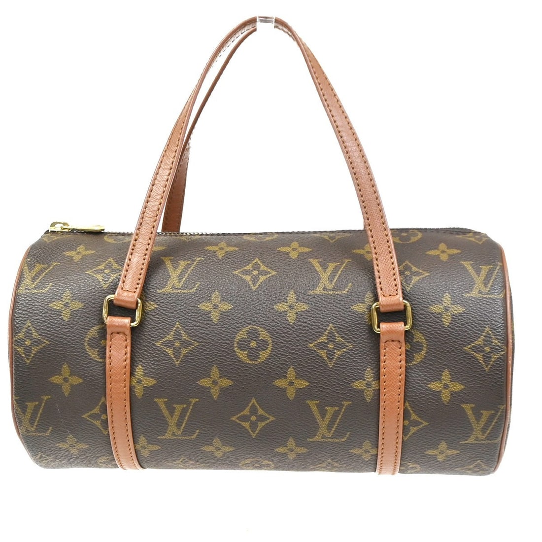 Louis Vuitton Papillon Monogram Canvas Handbag: Louis Vuitton Papillon Monogram Canvas Handbag This Louis Vuitton Papillon handbag features the iconic Monogram Canvas in brown. Designed for women, it is crafted from durable canvas and showcases a c
